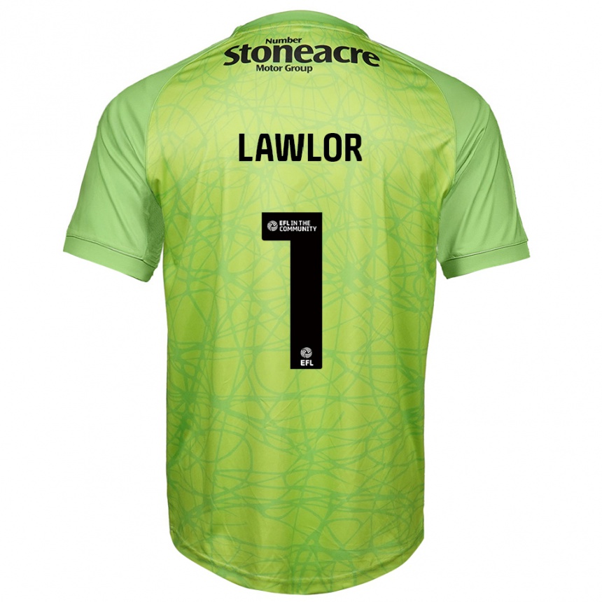 גברים כדורגל איאן לאולור #1 ירוק בהיר חולצת שוער 2025/26