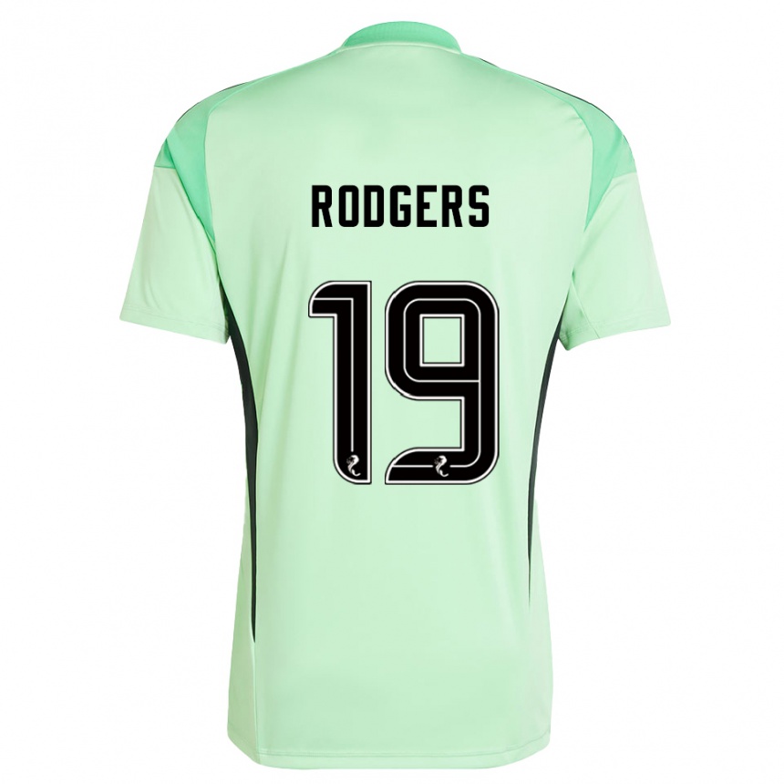 גברים כדורגל Lisa Rodgers #19 שחור ירוק בהיר חולצת שוער 2025/26