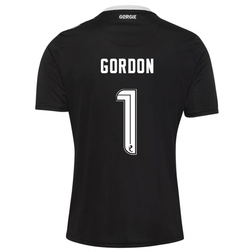 גברים כדורגל קרייג גורדון #1 בורדו כהה חולצת שוער 2025/26