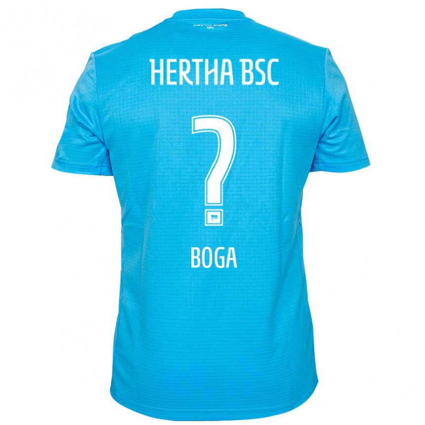 גברים כדורגל Serkan Boga #0 כחול בהיר לבן חולצת שוער 2025/26