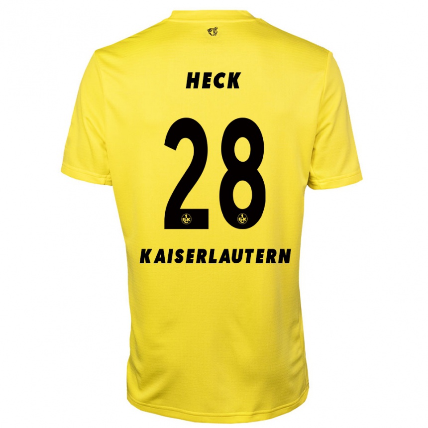 גברים כדורגל פביאן הק #28 צהוב שחור חולצת שוער 2025/26