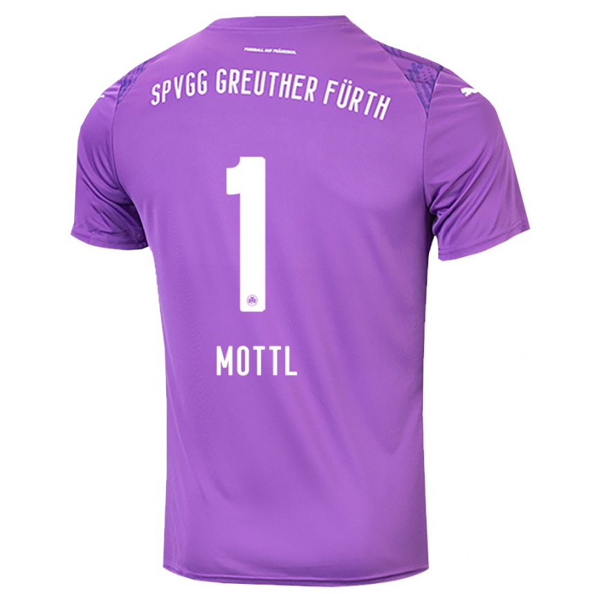 גברים כדורגל יאן מוטל #1 סגול לבן חולצת שוער 2025/26