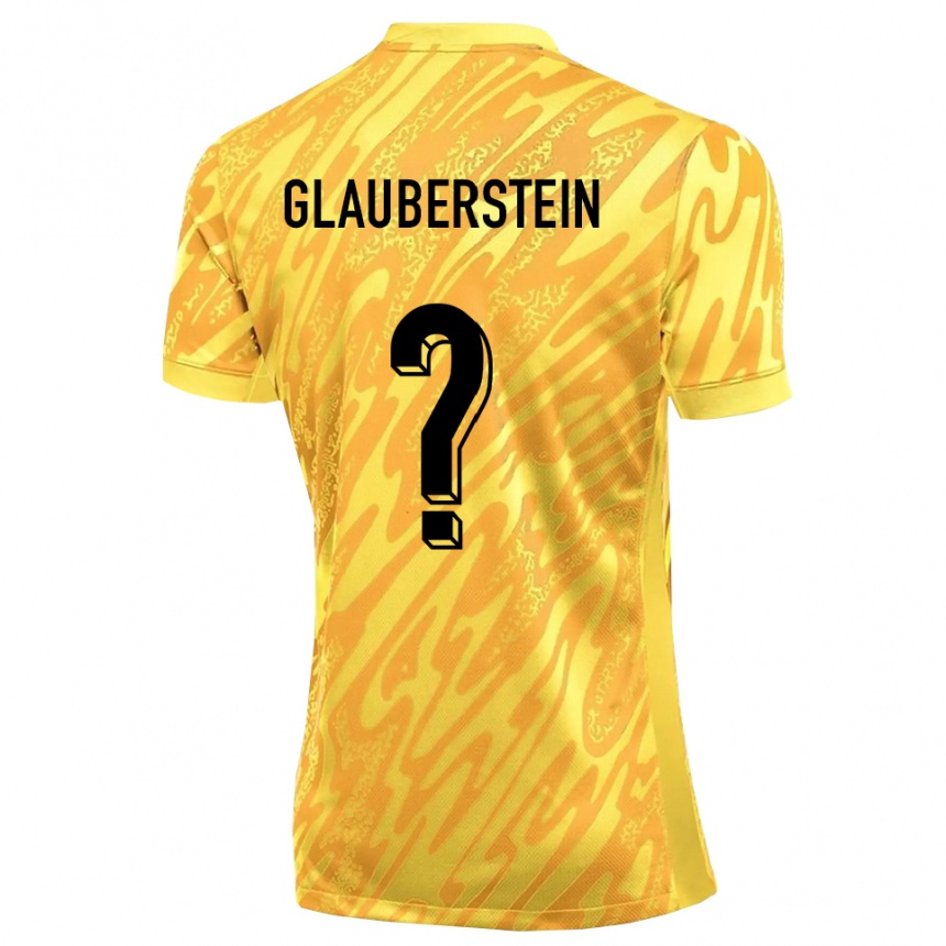 גברים כדורגל Jonas Glauberstein #0 צהוב כתום חולצת שוער 2025/26