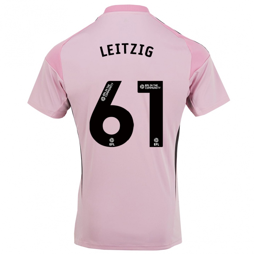 גברים כדורגל Harry French #61 ורוד פריחת הדובדבן חולצת שוער 2025/26