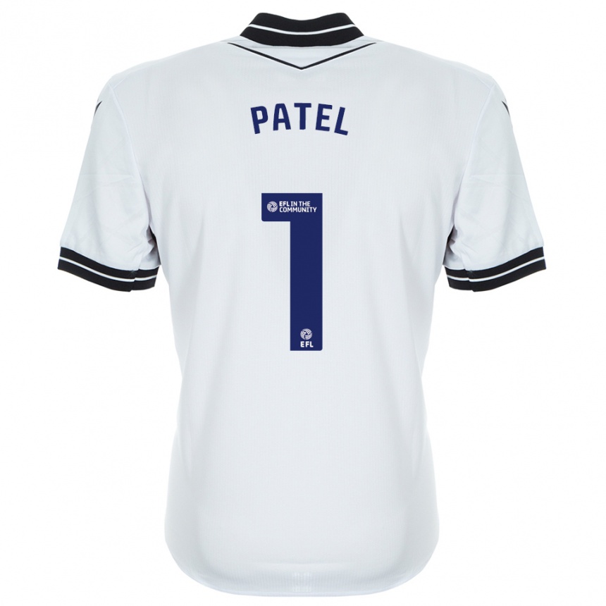 גברים כדורגל אג׳יי פאטל #1 כחול מלכותי לבן חולצת שוער 2025/26