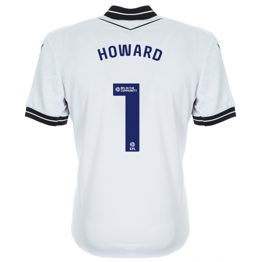 גברים כדורגל Beth Howard #1 כחול מלכותי לבן חולצת שוער 2025/26