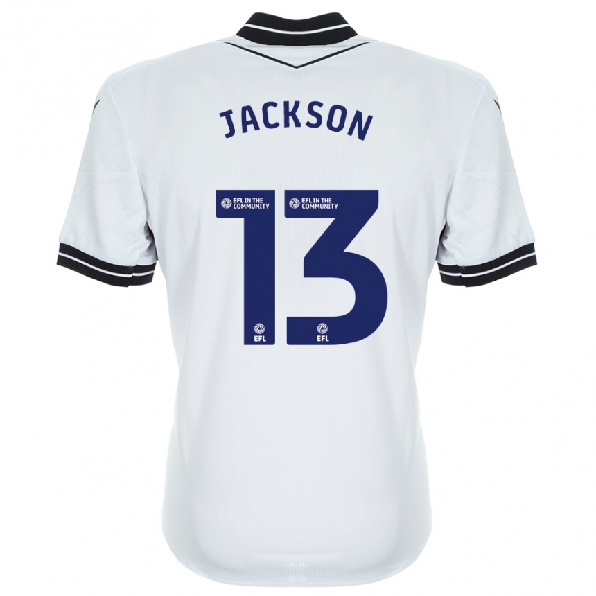 גברים כדורגל Will Jackson #13 כחול מלכותי לבן חולצת שוער 2025/26