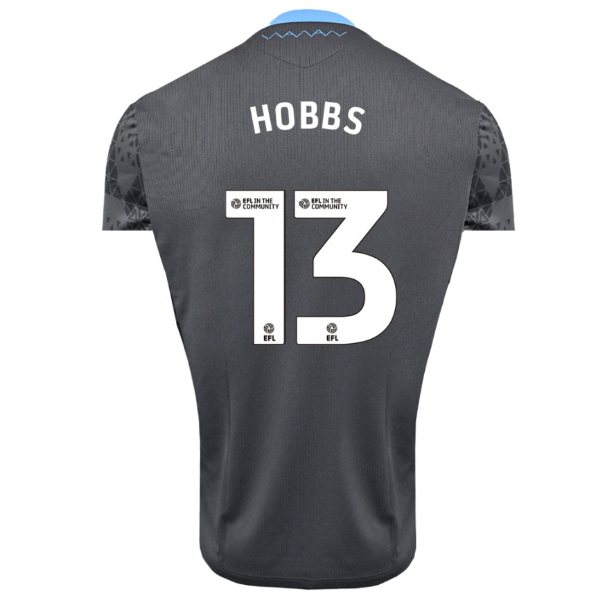 גברים כדורגל Charlie Hobbs #13 אפור לבן חולצת שוער 2025/26