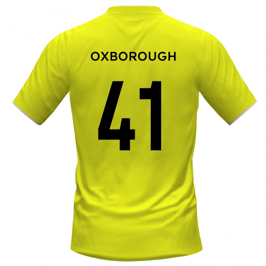 גברים כדורגל איוואן אוקסבורו #41 שחור צהוב חולצת שוער 2025/26