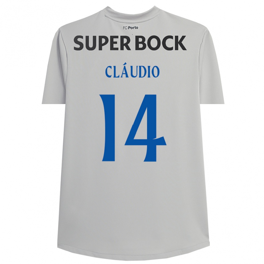 גברים כדורגל קלאודיו ראמוס #14 אפור בהיר שחור חולצת שוער 2025/26