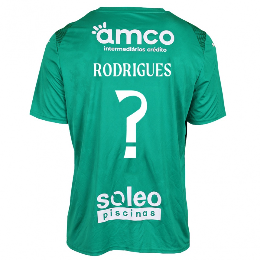 גברים כדורגל David Rodrigues #0 ירוק לבן חולצת שוער 2025/26