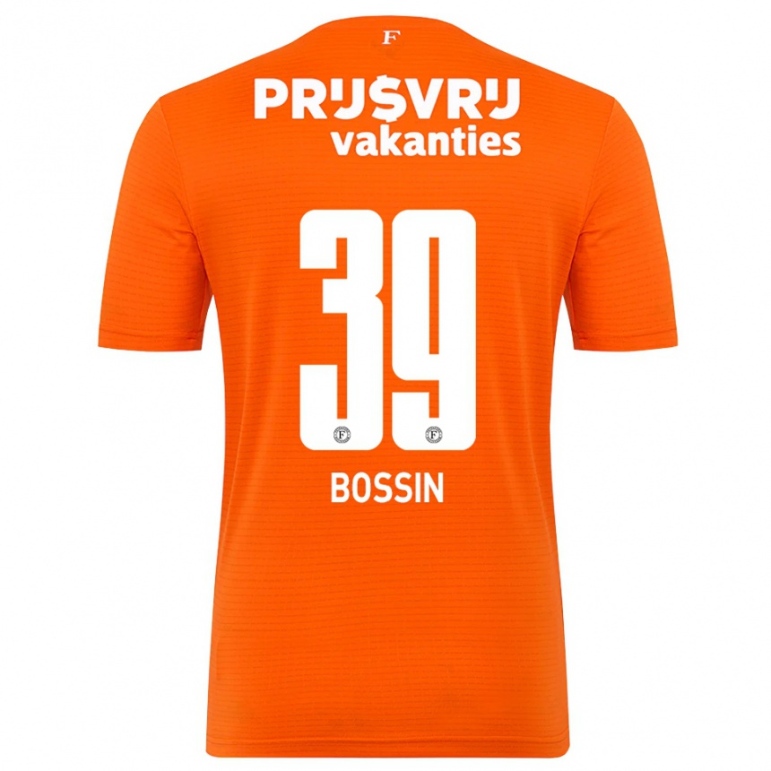 גברים כדורגל ליאם בוסין #39 כתום שחור חולצת שוער 2025/26