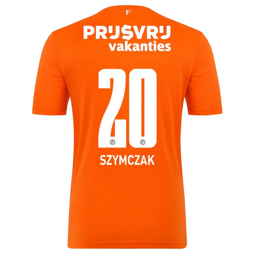 גברים כדורגל אוליוויה שימצ׳אק #20 כתום שחור חולצת שוער 2025/26
