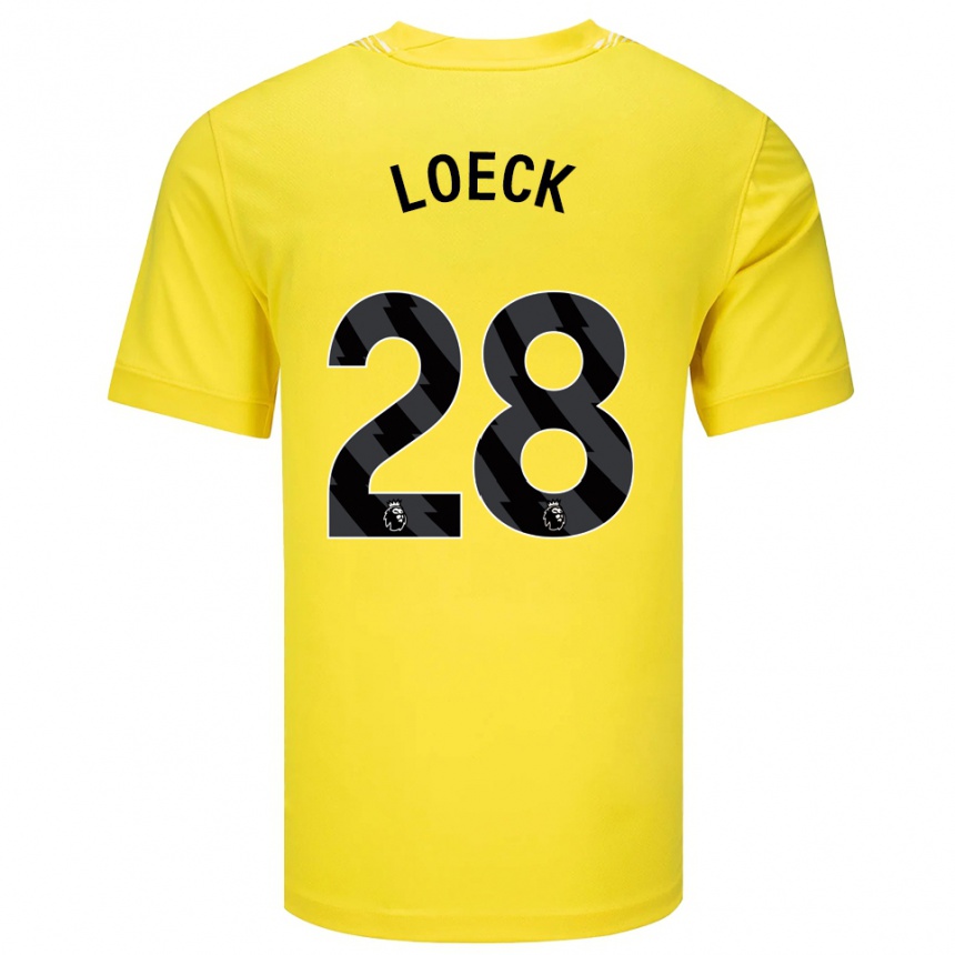 גברים כדורגל מלינה ל #28 צהוב שחור חולצת שוער 2025/26