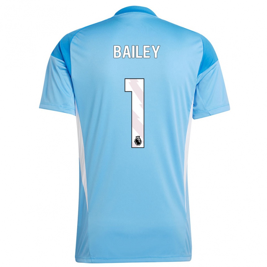 גברים כדורגל Joe Bailey #1 כחול לבן חולצת שוער 2025/26