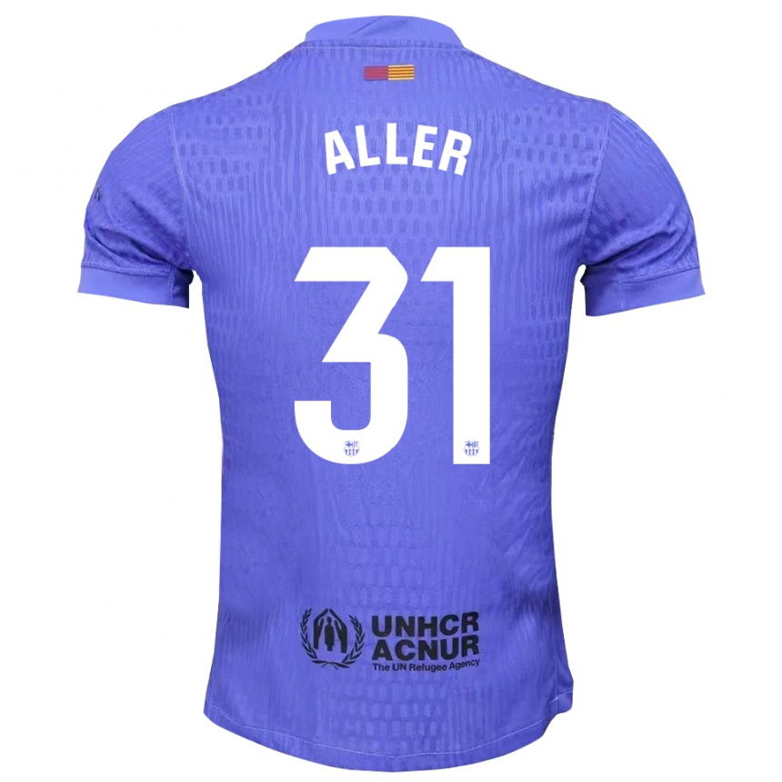 גברים כדורגל אדר אלר גונסאלס #31 כחול שחור חולצת שוער 2025/26