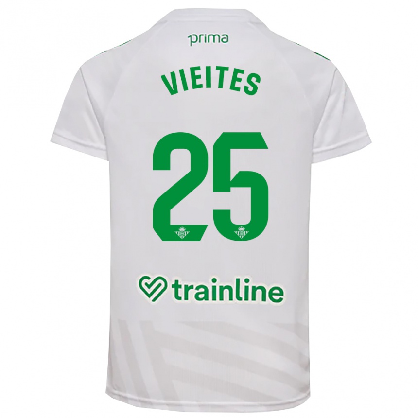 גברים כדורגל פראן וייטס #25 ירוק לבן חולצת שוער 2025/26