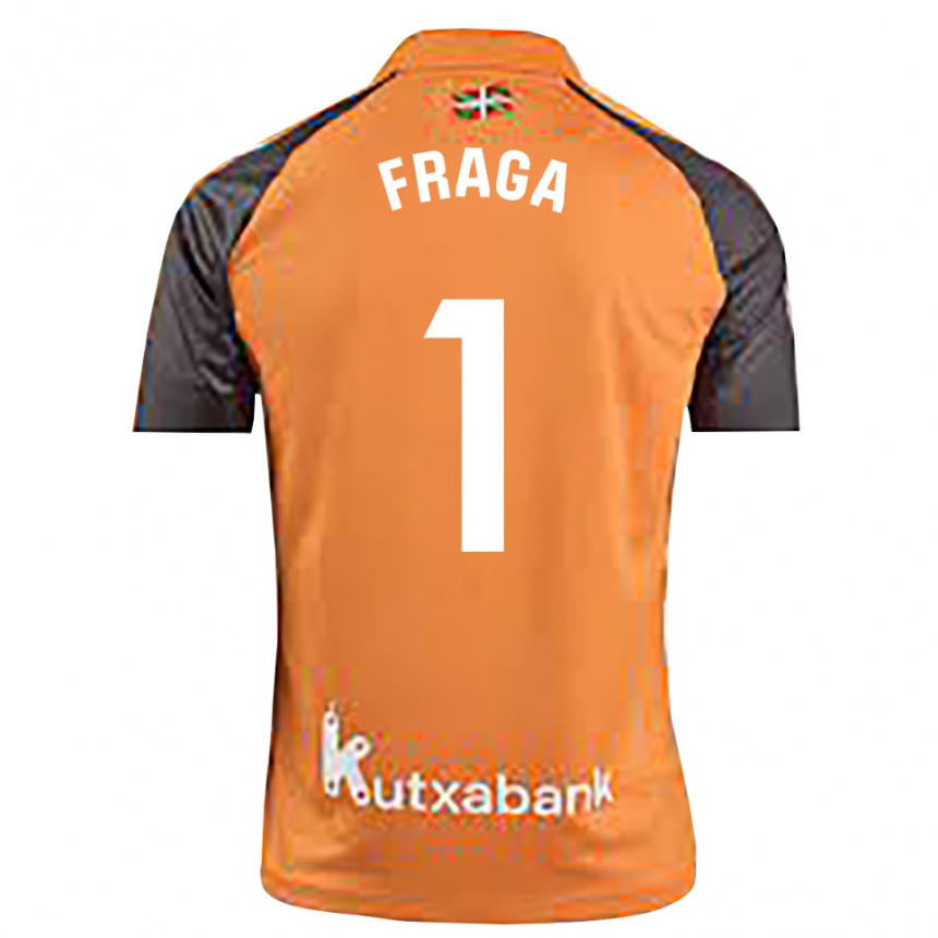 גברים כדורגל אייטור פראגה #1 שחור כתום חולצת שוער 2025/26