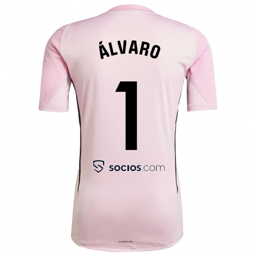 גברים כדורגל אלבארו פרננדז #1 ורוד שחור חולצת שוער 2025/26