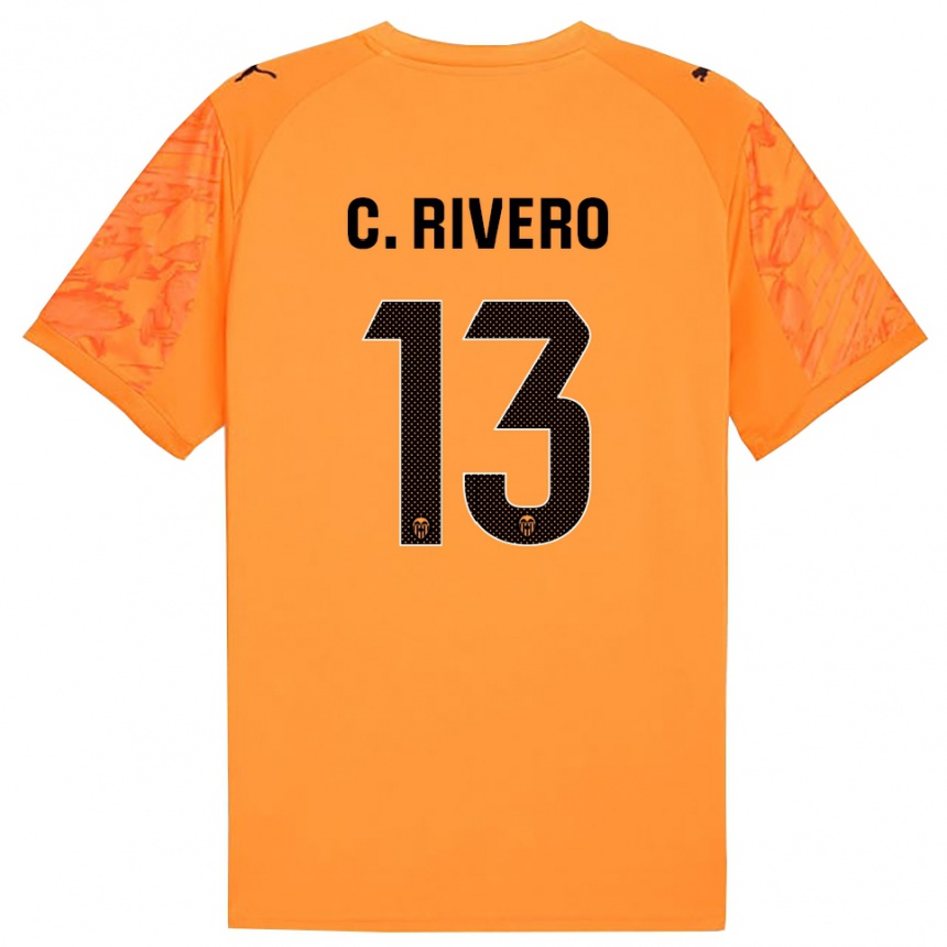 גברים כדורגל כריסטיאן ריברו סבטר #13 כתום שחור חולצת שוער 2025/26