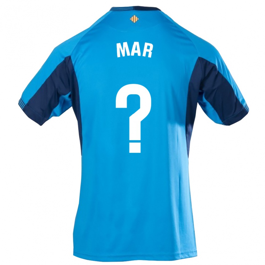 גברים כדורגל מאר סגארה קזנובה #0 כחול לבן חולצת שוער 2025/26