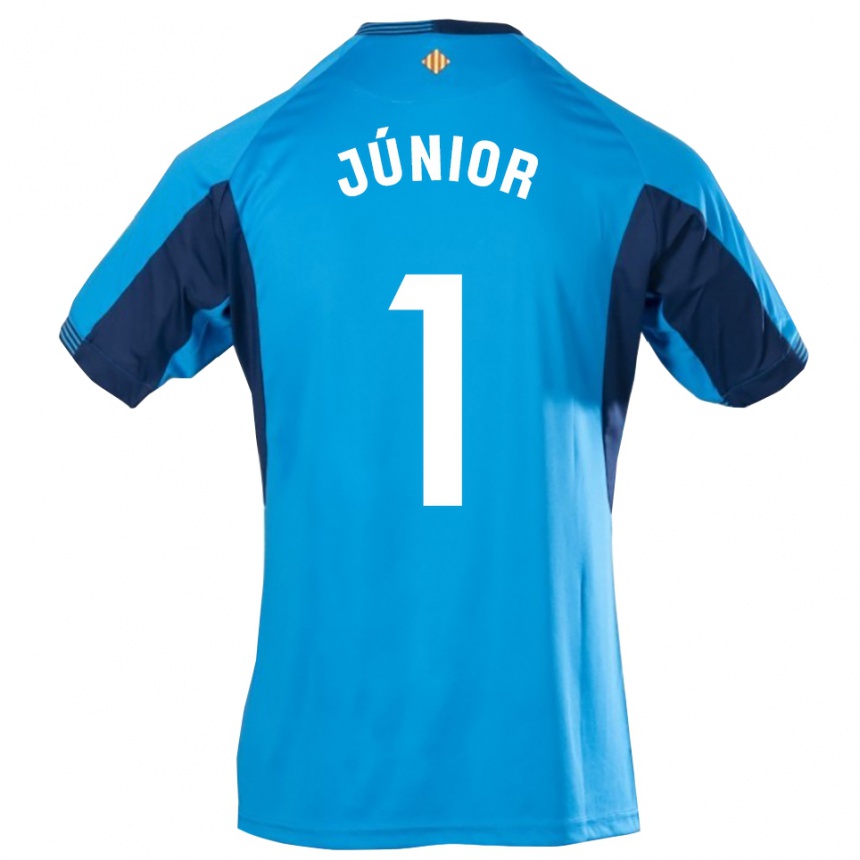 גברים כדורגל לואיז ג׳וניור #1 כחול לבן חולצת שוער 2025/26