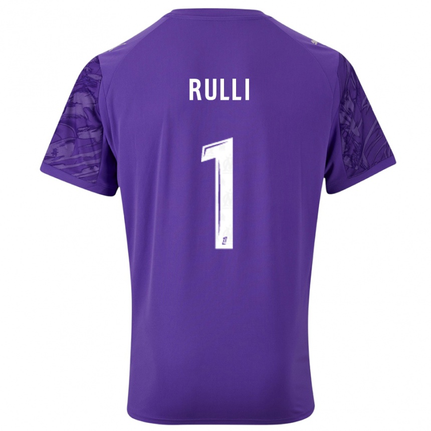 גברים כדורגל חרונימו רולי #1 סגול לבן חולצת שוער 2025/26