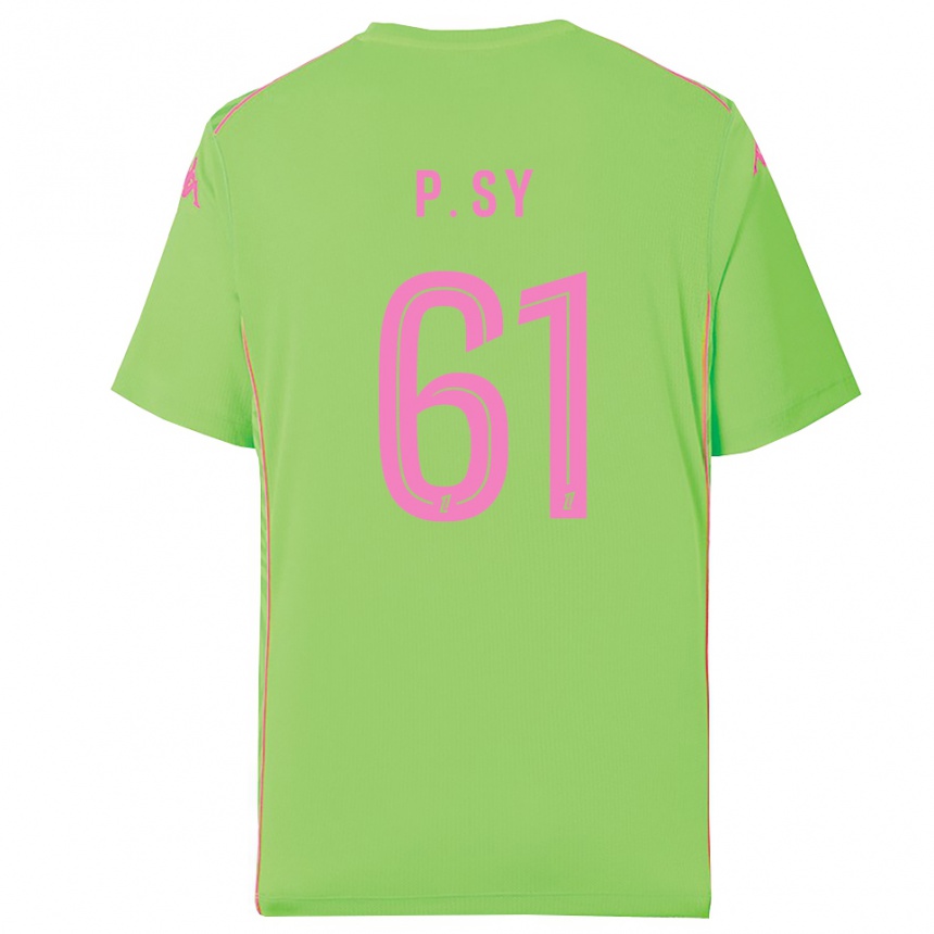 גברים כדורגל פאפה סיי #61 ירוק בהיר חולצת שוער 2025/26