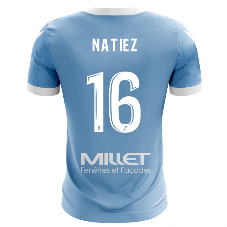 גברים כדורגל Stanislas Natiez #16 תכלת בהיר חולצת שוער 2025/26