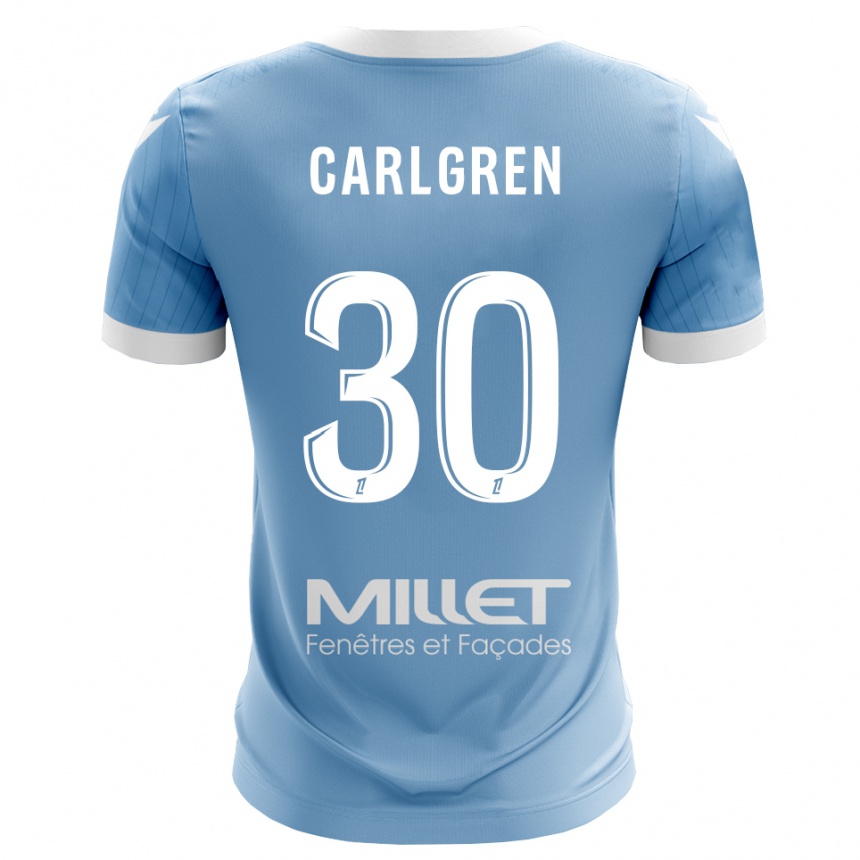 גברים כדורגל פטריק קארלגרן #30 תכלת בהיר חולצת שוער 2025/26