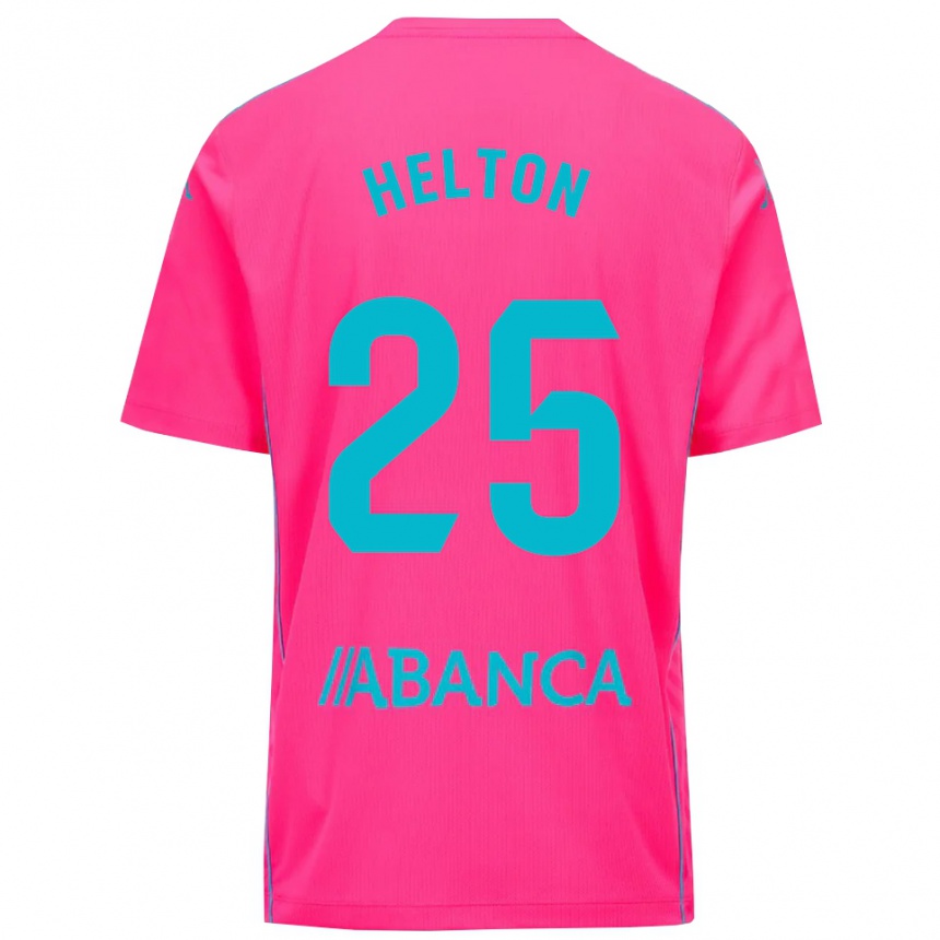גברים כדורגל הלטון לייטה #25 ורוד עמוק שחור חולצת שוער 2025/26
