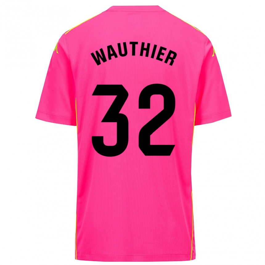 גברים כדורגל הוגו ווטייה גורג׳ון #32 ורוד עמוק שחור חולצת שוער 2025/26