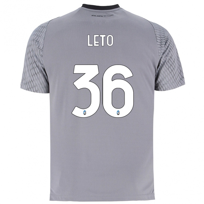 גברים כדורגל מנואל לטו #36 אפור כחול אדום חולצת שוער 2025/26