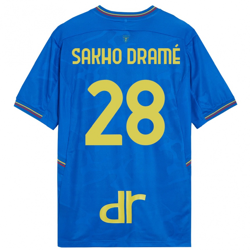 גברים כדורגל Samba Sakho Dramé #28 כחול מלכותי חום חולצת שוער 2025/26