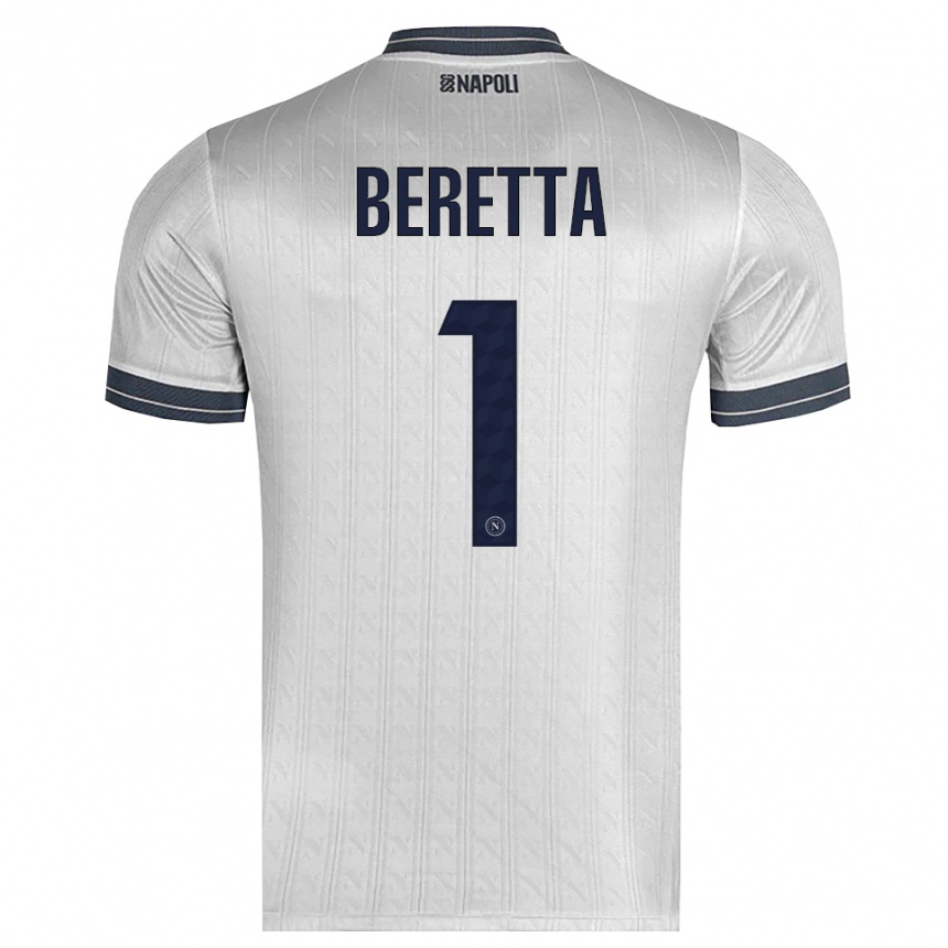 גברים כדורגל ביאטריצ'ה ברטה #1 אפור בהיר חולצת שוער 2025/26