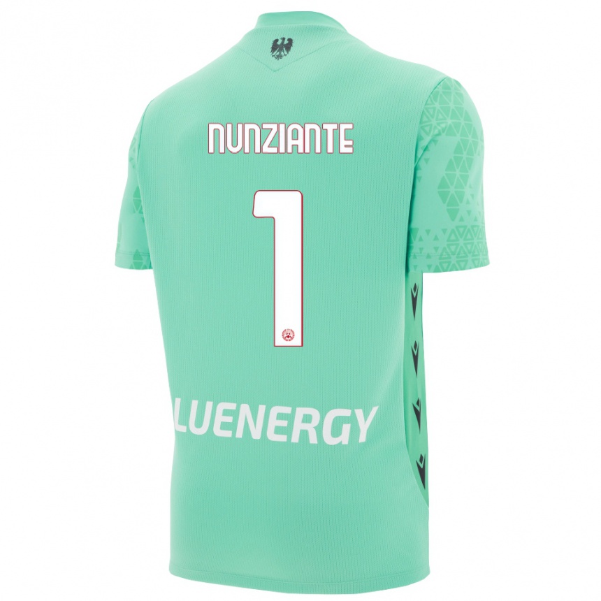 גברים כדורגל אלסנדרו נונציאנטה #1 שחור אקוומרין חולצת שוער 2025/26