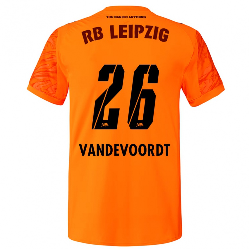 גברים כדורגל מרתן ואנדבורדט #26 כתום אדום חולצת שוער 2025/26