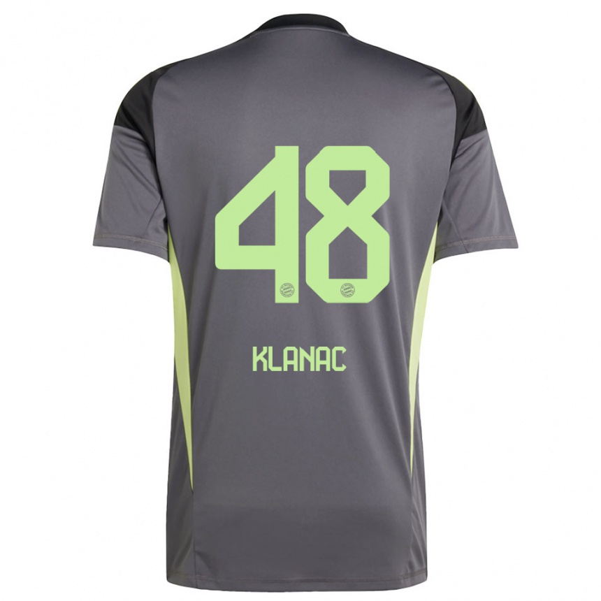 גברים כדורגל לאון קלנץ #48 צהוב ירוק שחור חולצת שוער 2025/26