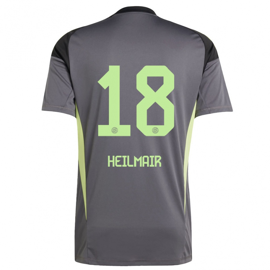 גברים כדורגל Hannes Heilmair #18 צהוב ירוק שחור חולצת שוער 2025/26