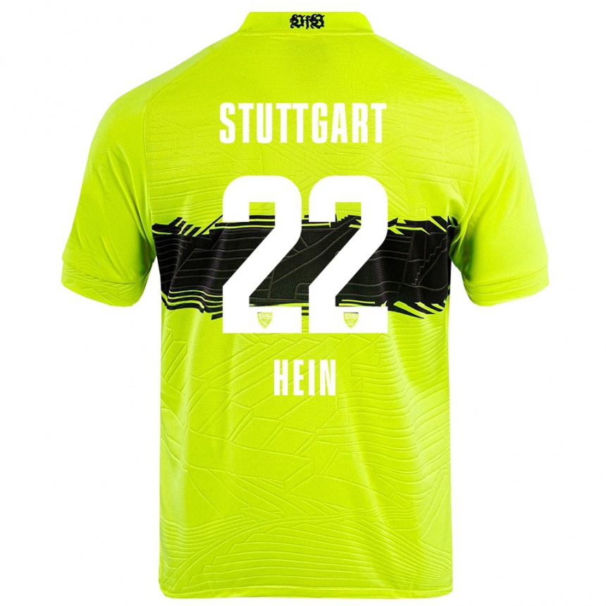 גברים כדורגל פיה היין #22 צהוב ירוק שחור חולצת שוער 2025/26