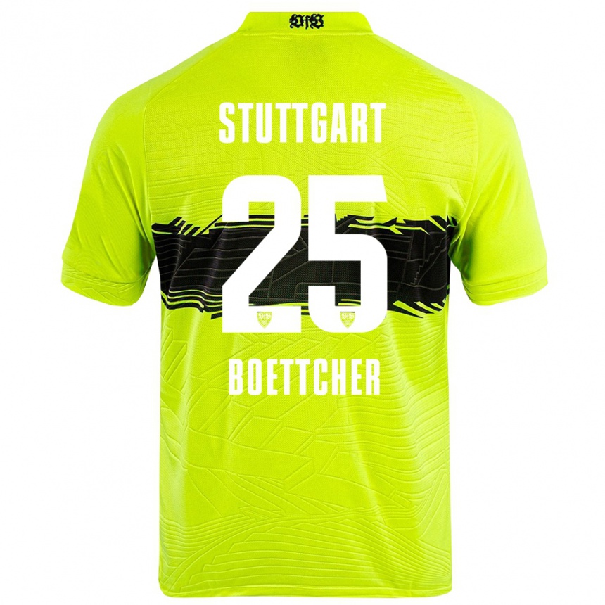 גברים כדורגל איב אלינור בטצ׳ר #25 צהוב ירוק שחור חולצת שוער 2025/26