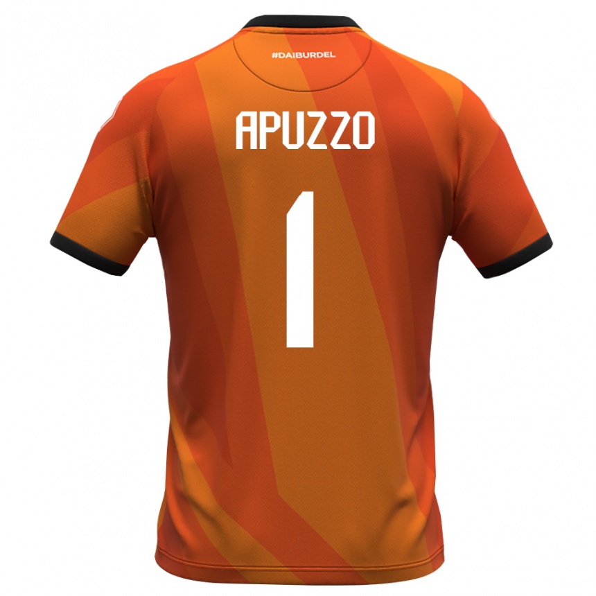 גברים כדורגל Davide Apuzzo #1 לבן אלמוג שחור חולצת שוער 2025/26