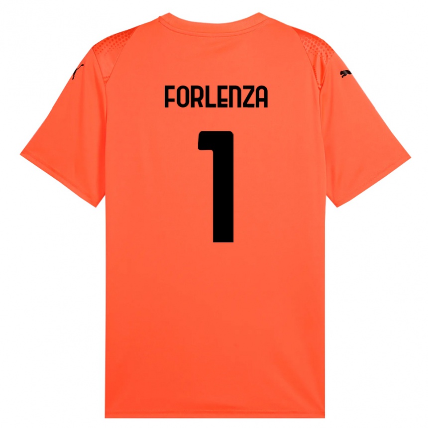 גברים כדורגל קרלו פורלנזה #1 שחור כתום חולצת שוער 2025/26