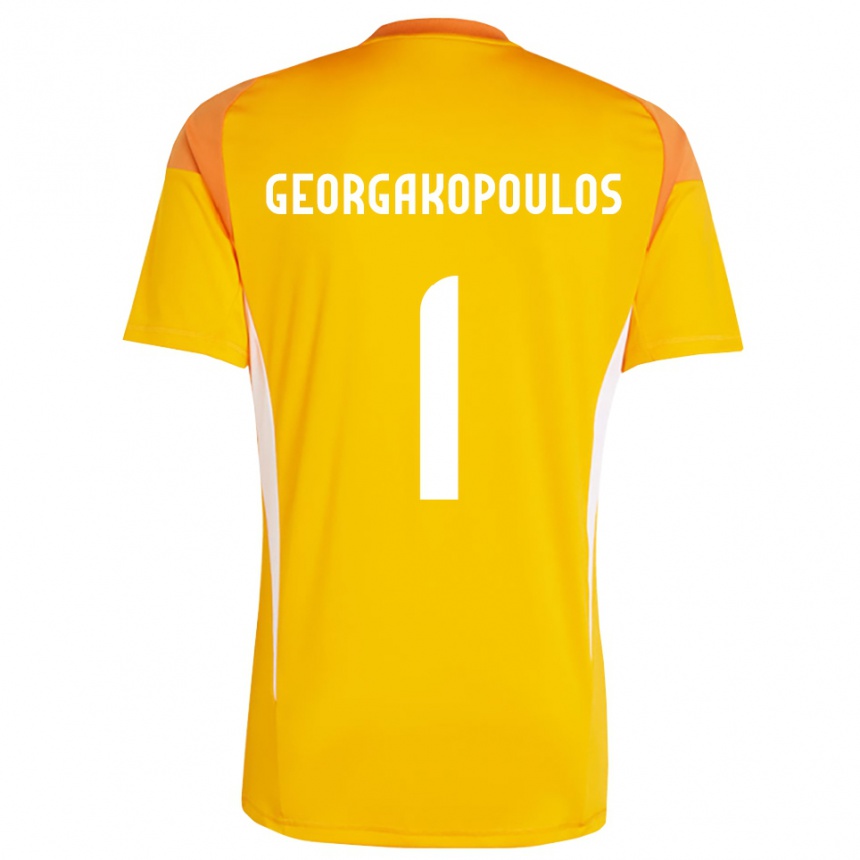 גברים כדורגל Iason Georgakopoulos #1 כחול שמיים עמוק חולצת שוער 2025/26