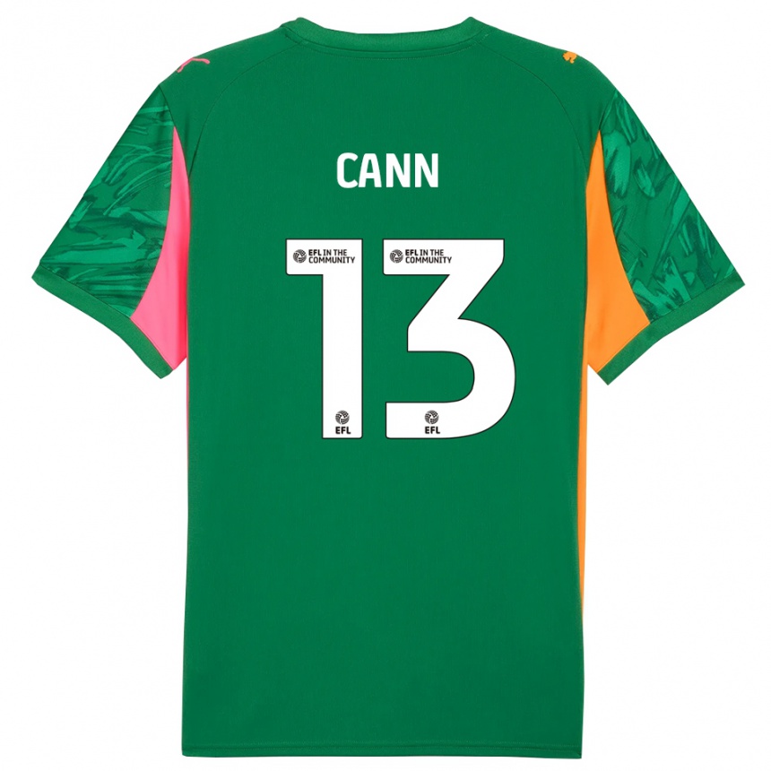גברים כדורגל טד קאן #13 ירוק כתום ורוד חולצת שוער 2025/26