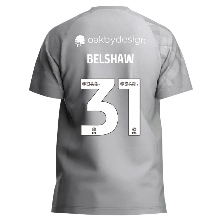 גברים כדורגל ג'יימס בלשו #31 אפור כהה חולצת שוער 2025/26