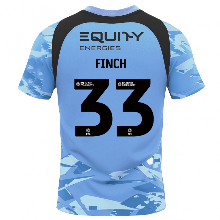 גברים כדורגל Tom Finch #33 אפור כחול בהיר חולצת שוער 2025/26
