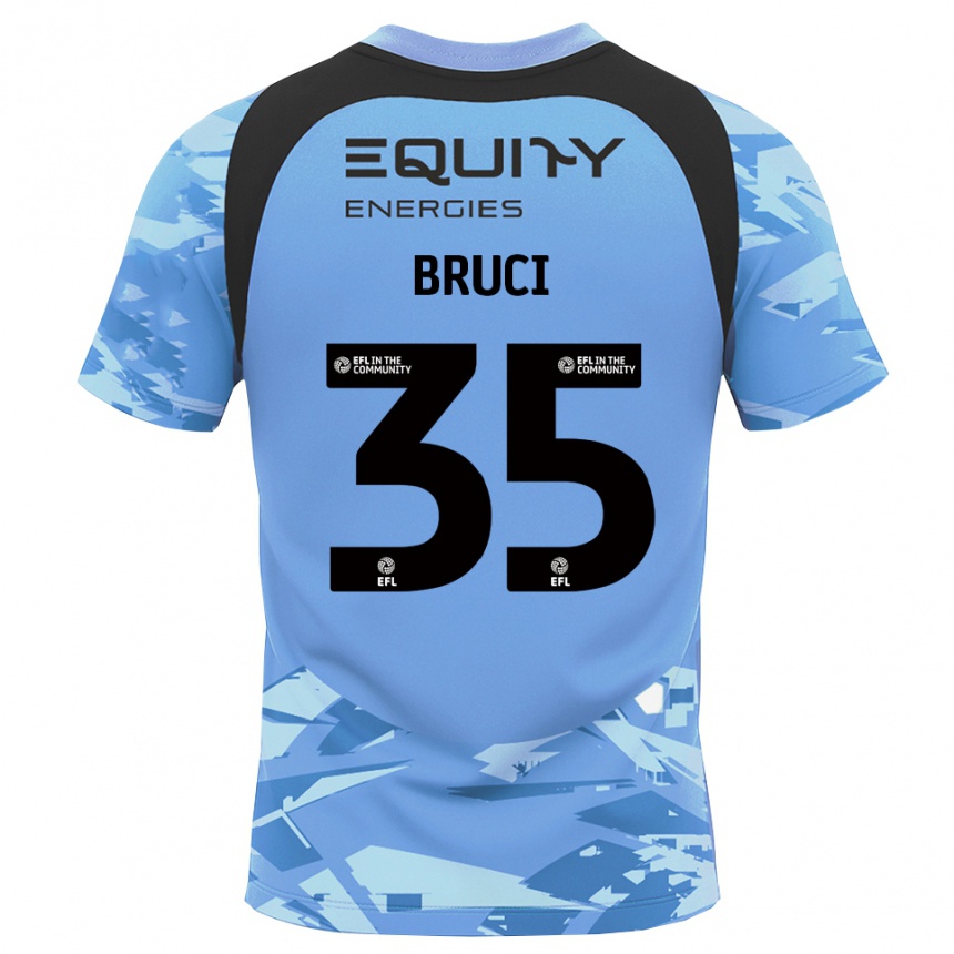 גברים כדורגל Izabella Bruci #35 אפור כחול בהיר חולצת שוער 2025/26