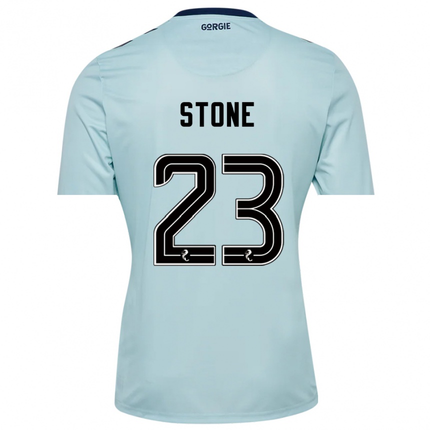 גברים כדורגל Harry Stone #23 שחור כחול בהיר חולצת שוער 2025/26