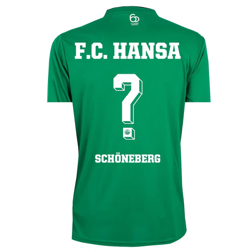 גברים כדורגל Tom Schöneberg #0 ירוק כהה לבן חולצת שוער 2025/26